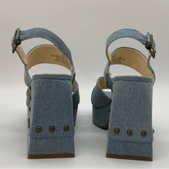 Jessica Simpson Nellenie Sandal in Denim Light Blue - Picture 8 of 14